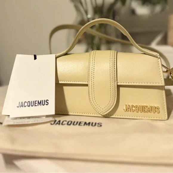 Jacquemus Le Bambino Leather Top Handle Bag - Picture 1 of 7